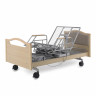 Медицинская кровать для лежачих больных электрическая MED-MOS DB-2B с поворот.креслом в левую сторону (светлое дерево)
