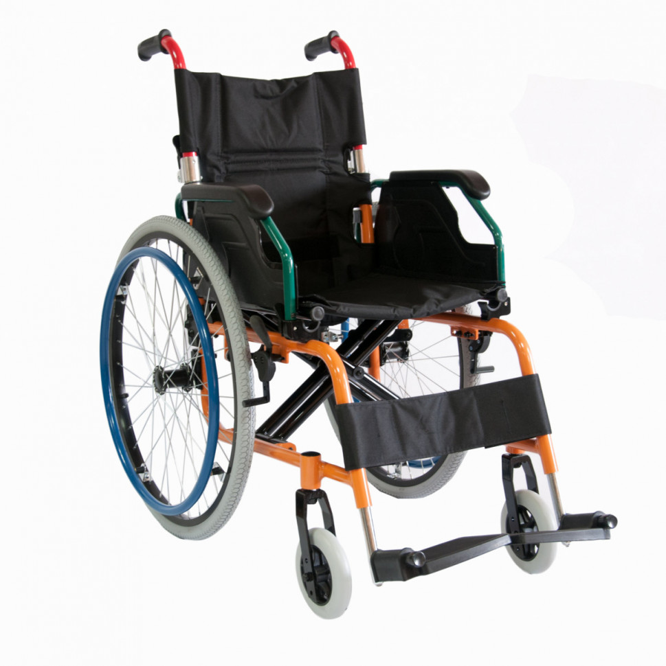 Кресло-коляска механическая алюминиевая FS 980 LA (35 см)